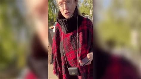 Santa Barbara woman seen in viral video of 'racist encounter' captured going on second racist tirade against Latino man 